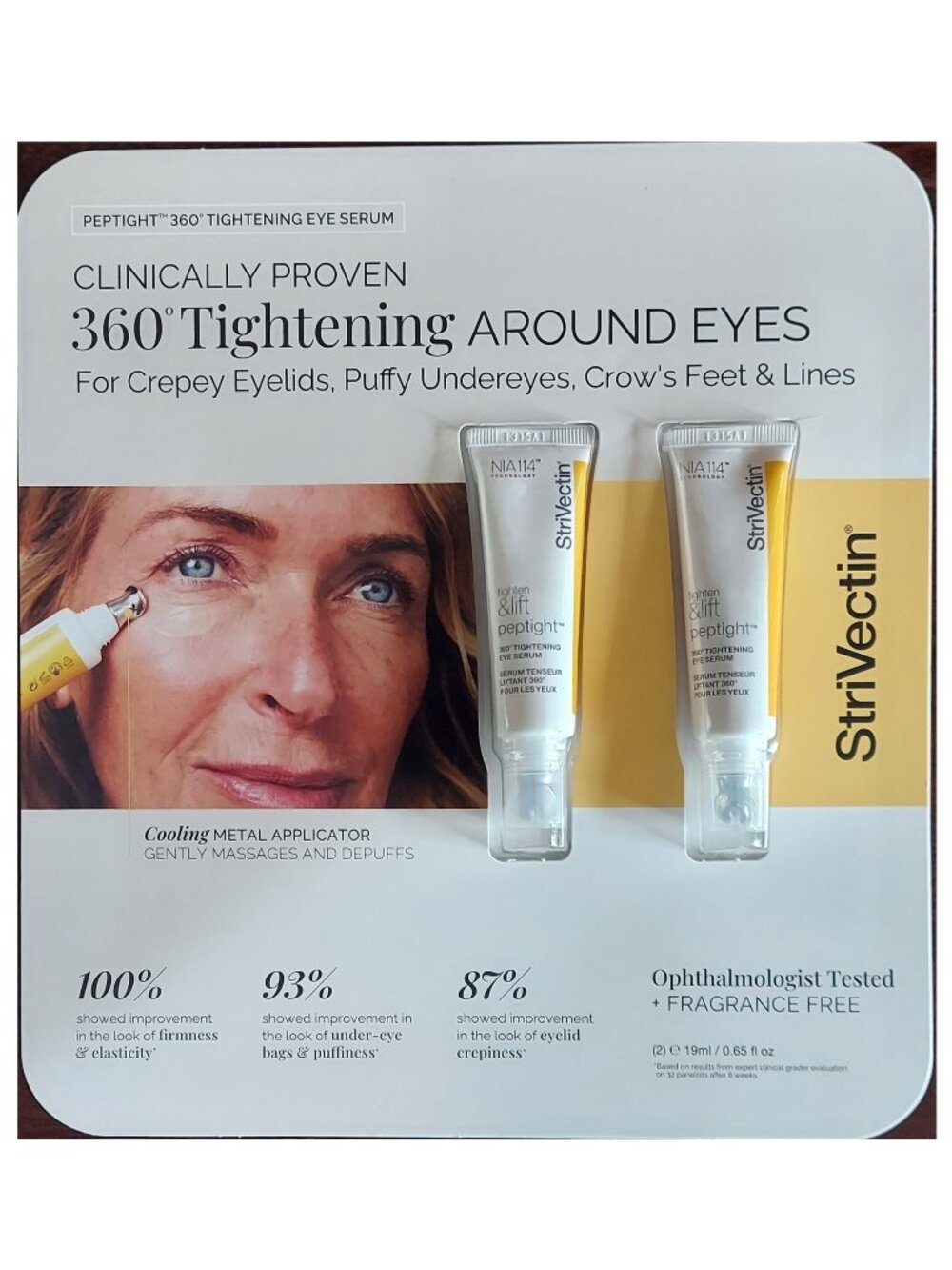 StriVectin Peptight 360 Tightening Eye Serum 2 x 0.65 fl oz (19 ml)